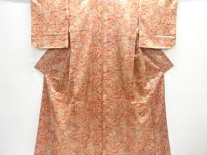 未使用品　エジプト壁画模様小紋着物